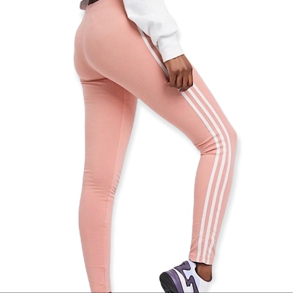 Adidas dust pink leggings Clearance